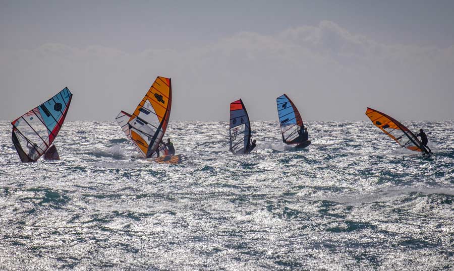 Wind Surfers Holiday
