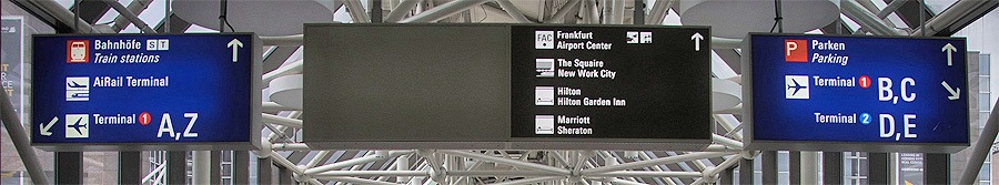 airport sign